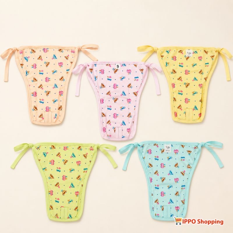 Baby Cotton Langot Nappies – Soft Tie-Up Cloth Diaper